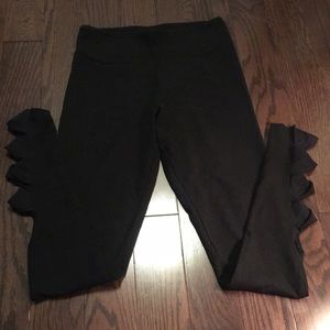 Black Victoria's Secret Sport with mesh cut out